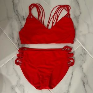Mikoh Red bikini